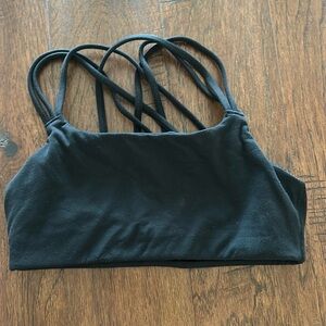 Athleta extra small sports bra, black